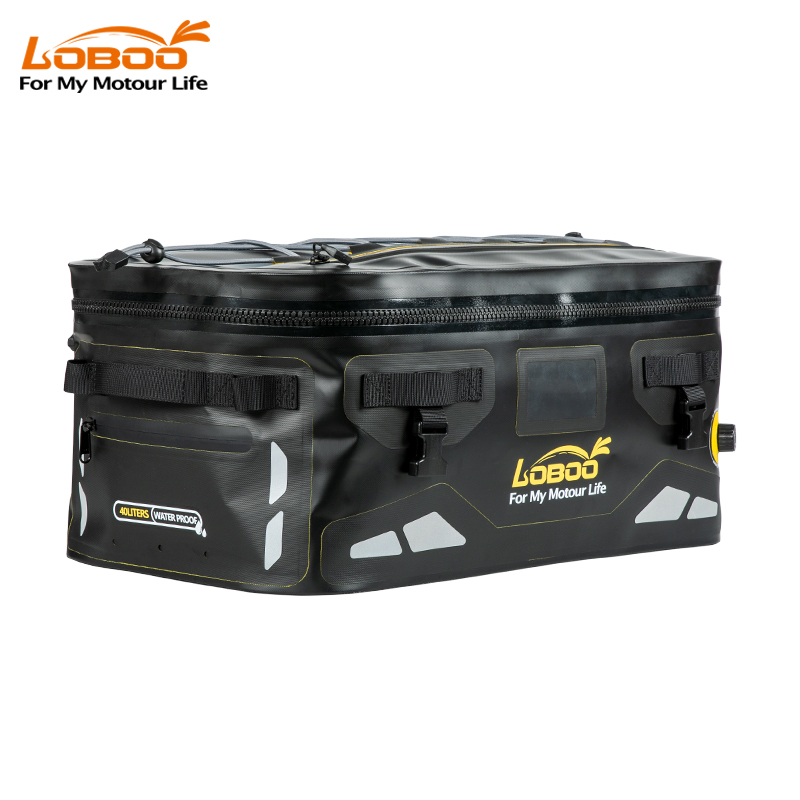 Túi chống nước Loboo 40L đen khóa BW40T