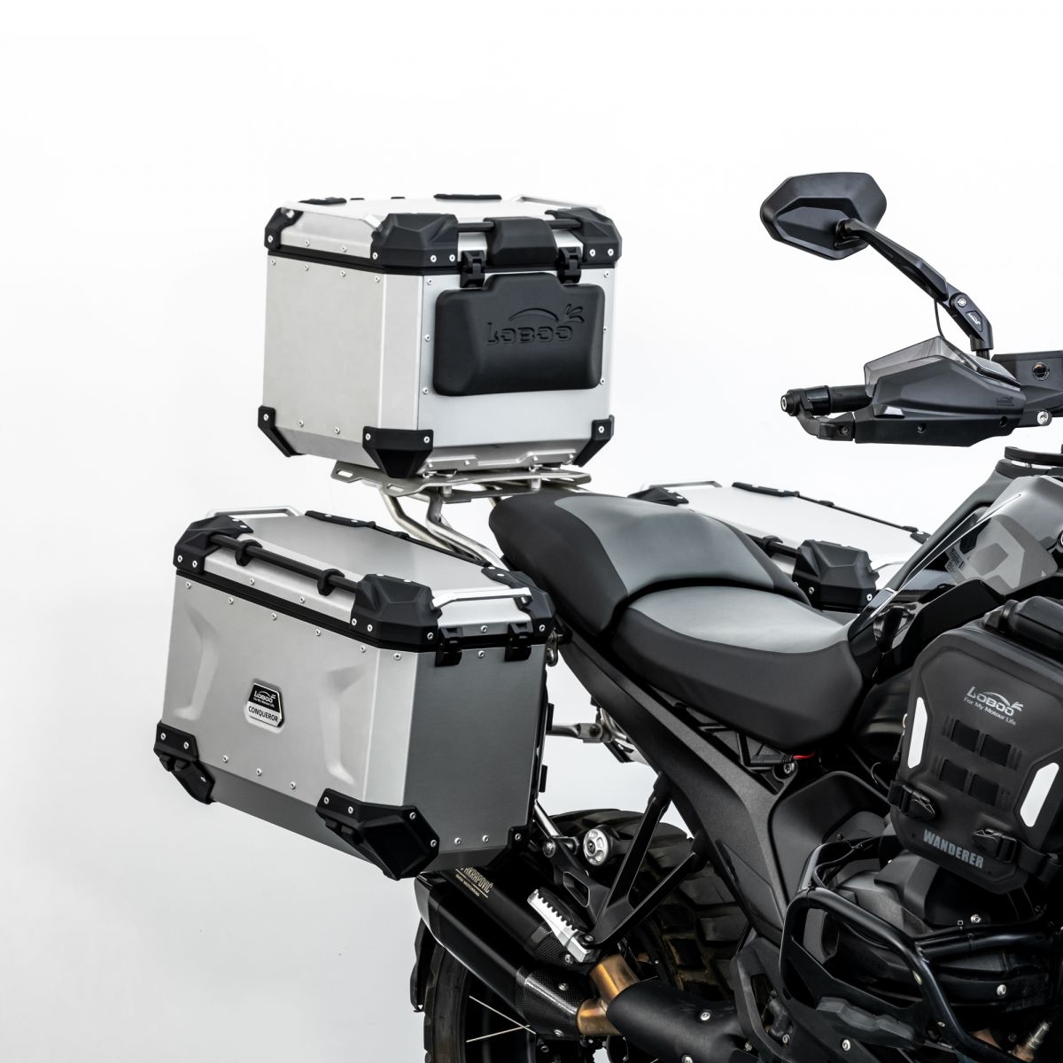 Thùng nhôm Loboo Conqueror BMW R1300 GS GSA