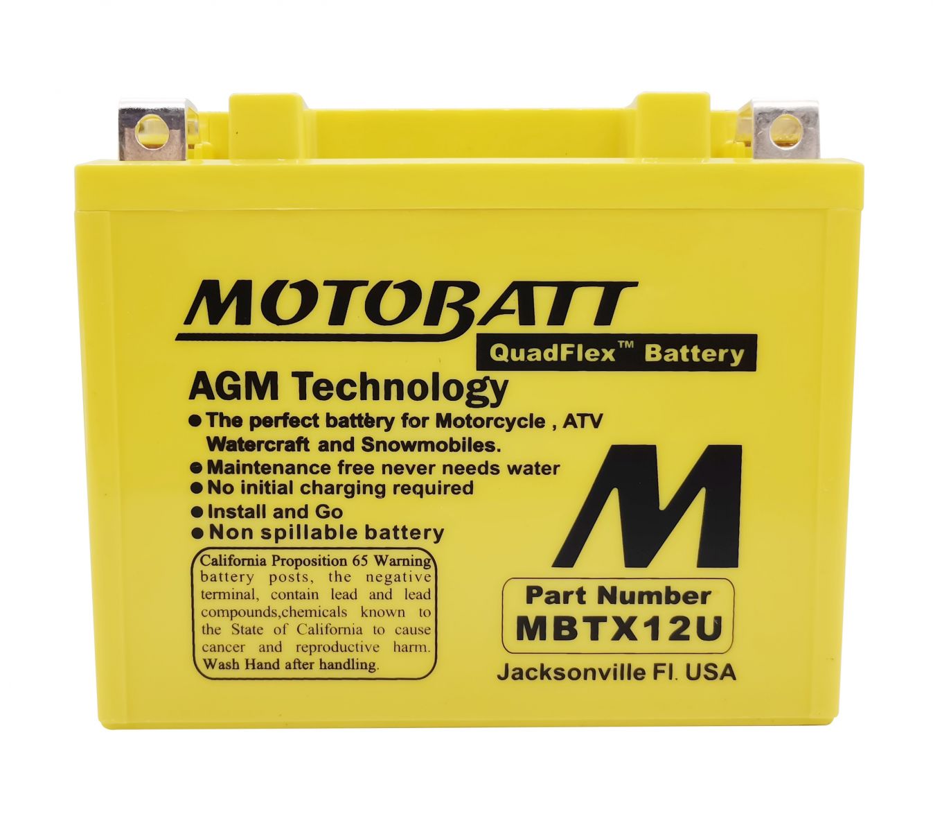 Bình ắc quy Motobatt MBTX12U