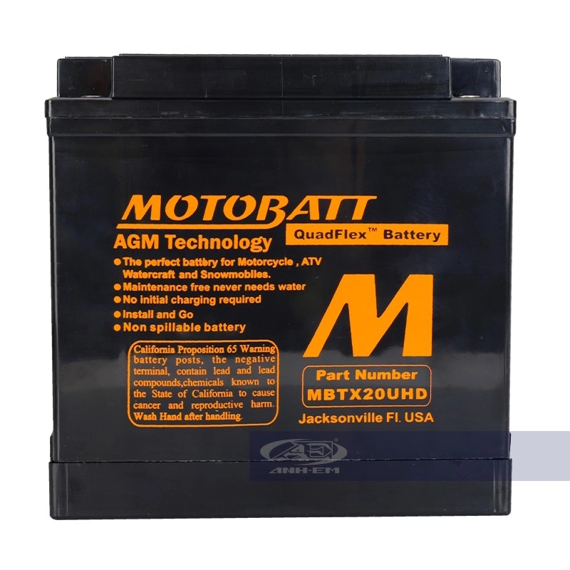 Bình ắc quy Motobatt MBTX20UHD