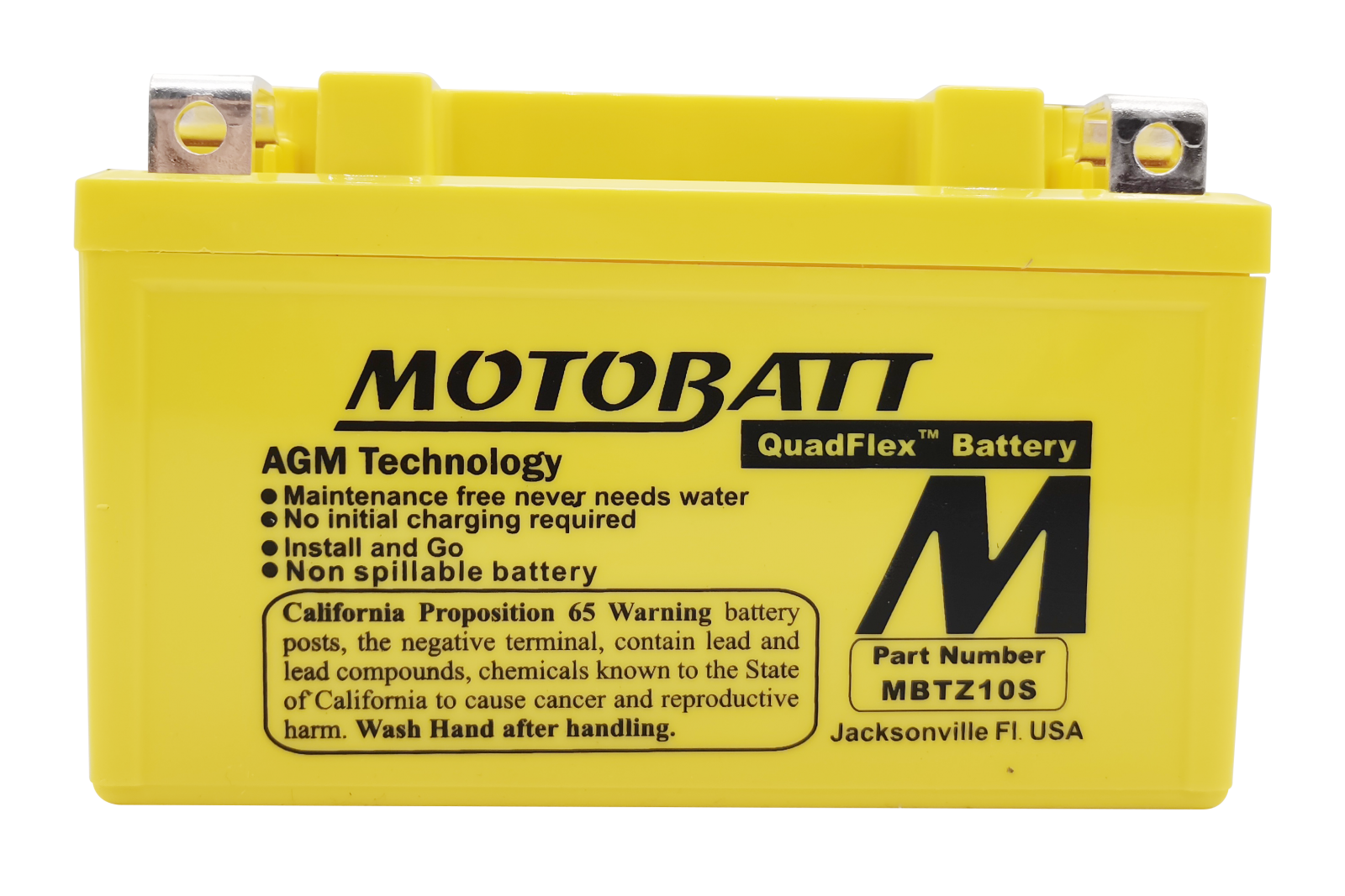 Bình ắc quy Motobatt MBTZ10S