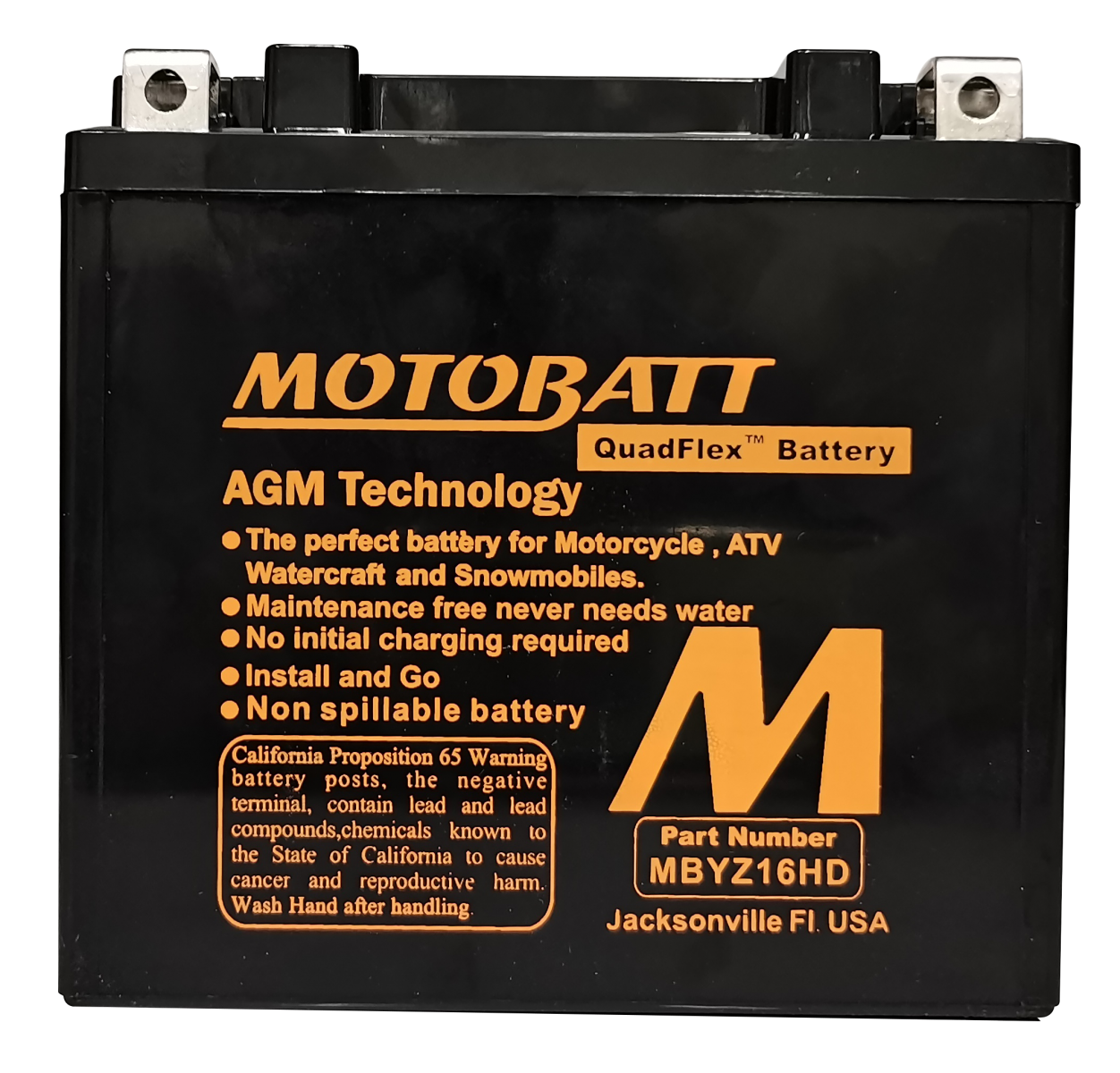 Bình ắc quy Motobatt MBYZ16HD
