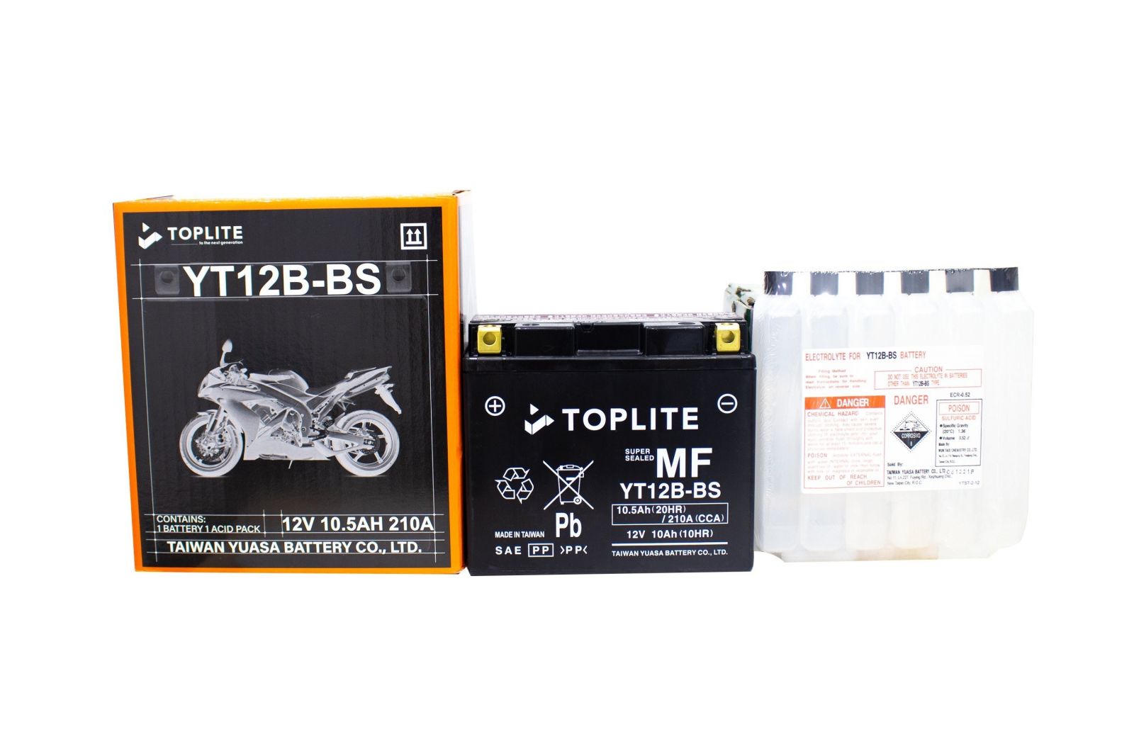 Bình ắc quy Toplite YT12B-BS