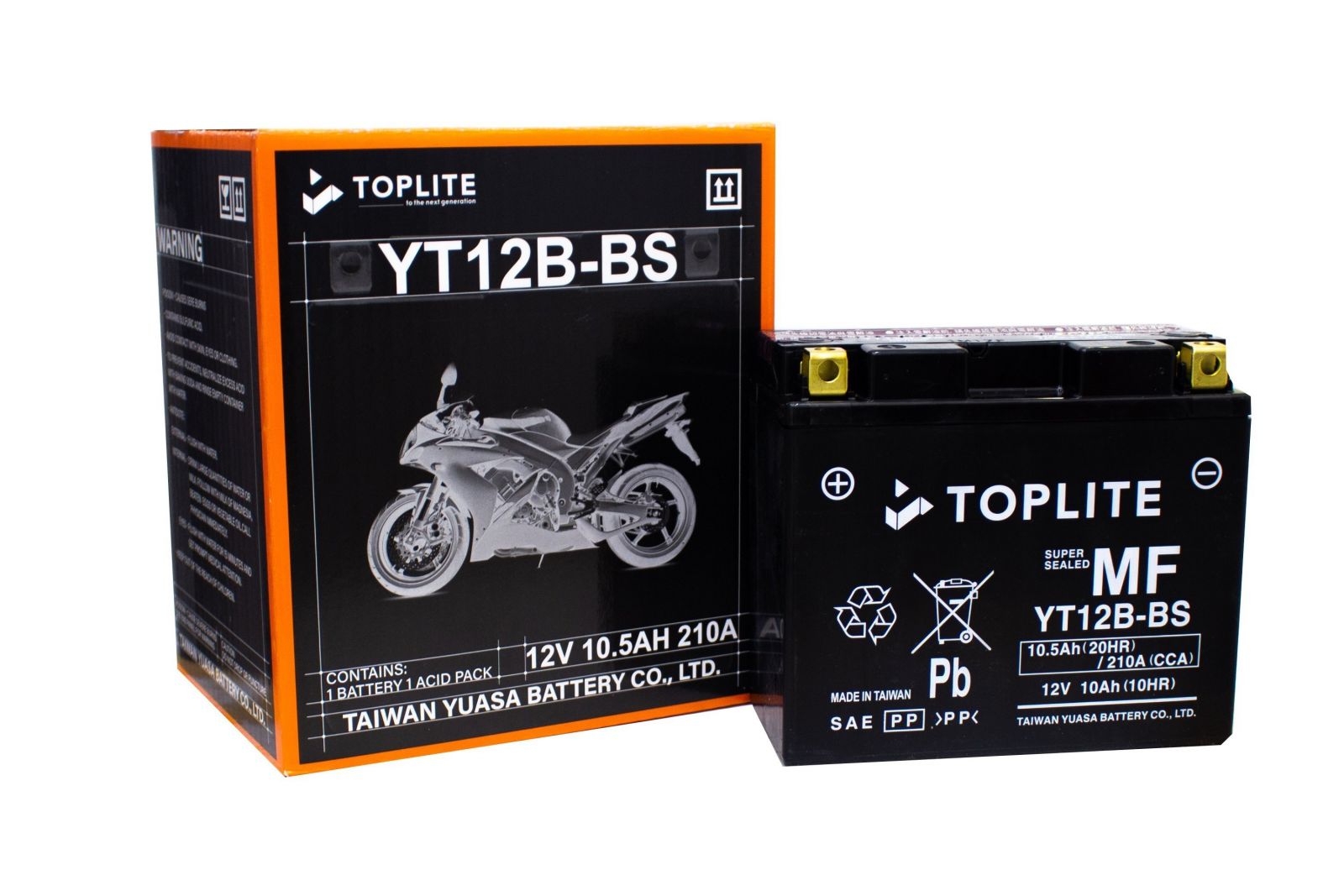 Bình ắc quy Toplite YT12B-BS